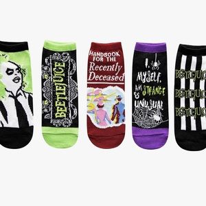 Beetlejuice Ankle Socks - 5 Pair Pack